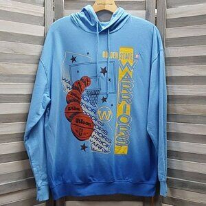 Women's NBA Warriors Oversized Graphic Hoodie | NBA | Large